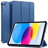 CoBak Hülle für iPad (A16), 11. Generation, 11 Zoll, 2025; iPad 10. Generation, 10,9 Zoll, 2022 – Dünne Standard-Schutzhülle mit durchsichtiger, Harter PC-Rückseite, kompatibel mit Touch ID