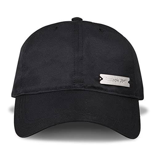 Reebok Active Metal Badge Cap with Adjustable Strap (One Size Fits Most) Panel Frontal de Perfil...