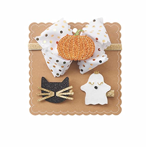 Mud Pie Halloween 3 in 1 Bow Set