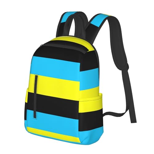 Sac à dos imprimé drapeau de Burongan mixte pour randonnée et voyage léger