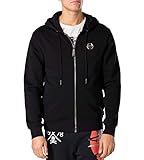 philipp plein jacke fake Totenkopf-Print am Rücken. Philipp Plein \'Dream\' Herren Kapuzenjacke Hoodie (XL)