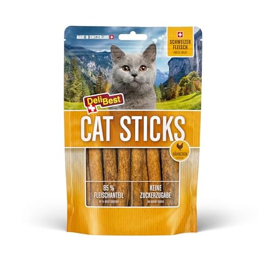 DeliBest Cat Sticks aus 100% Hähnchenfleisch