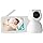 hazen No WiFi Baby Monitor with Camera and Audio, 5" Screen, 30-Hour Battery Life, Pan-Tilt-Zoom Camera, Night Vision, VOX, 2