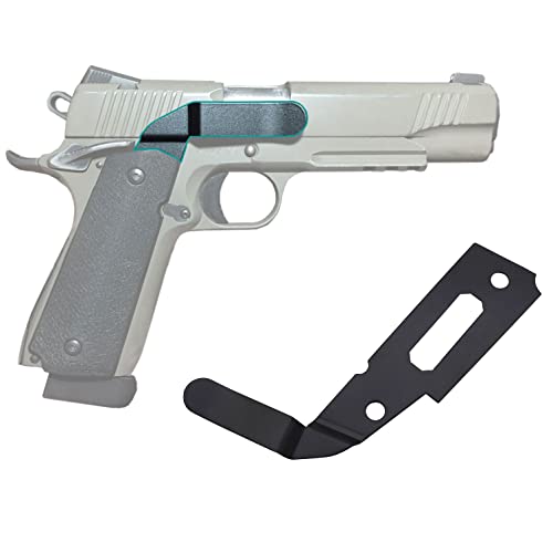 ZOEKIM Gun Belt Clip for 1911 Low Profile Slim Gun Clip Holster Easy to Carry