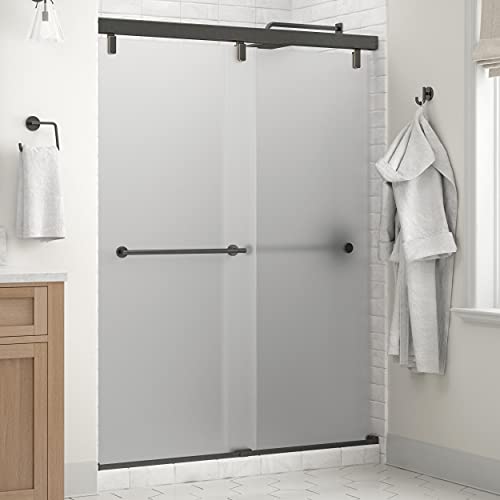 Delta Smtn606-Brz-R Trinsic Sliding Shower Door, Bronze #TOP13