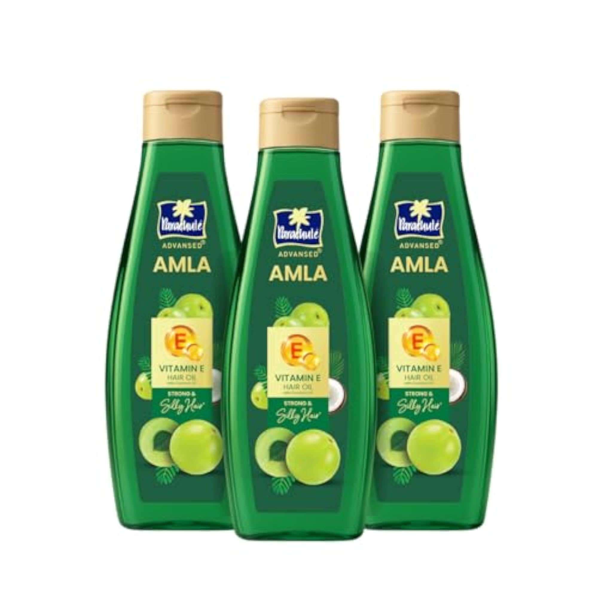 Amla Hair Oil with Vitamin E, 500ml x 3