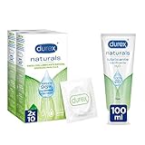 LUBRICANTE ÍNTIMO DUREX NATURALS 100% NATURAL QUE ALIVIA LA SEQUEDAD VAGINAL: alivia las molestias durante el sexo y lo hace más suave de forma natural