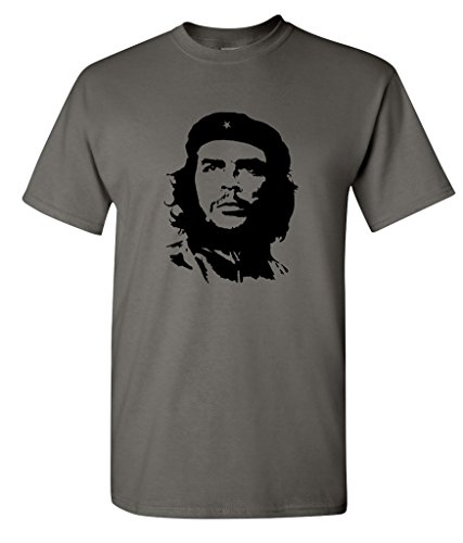 Image of Che Guevara T Shirt - Classic Retro tee Charcoal Grey M