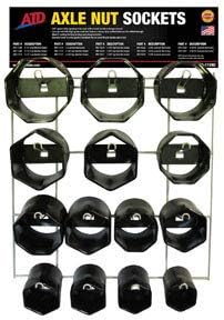 ATD Tools ATD-11292 14 Piece Axle Nut Socket Display