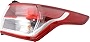 Evan-Fischer Tail Light Assembly Compatible with 2013-202016 Ford Escape Outer Passenger Side
