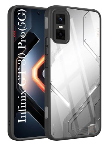 Image of Jkobi Ultra-Hybrid Back Cover Case for Infinix GT 30 Pro (Lifetime Anti Yellow | Anti Scratch | Crystal Clear Shockproof)
