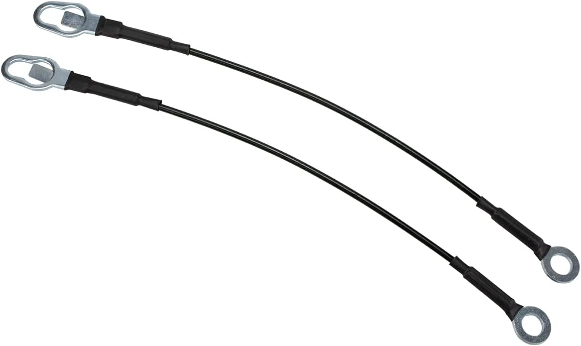 RLB-HILON Tailgate Cable Compatible with 1993 to 2008 Ford Ranger and 1994 to 2007 Mazda B2300 B3000 B4000, 2PCS, Lift Gate Support Straps Pickup