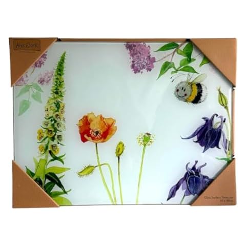 ALEX CLARK Bee and Foxglove Worktop Saver Cover