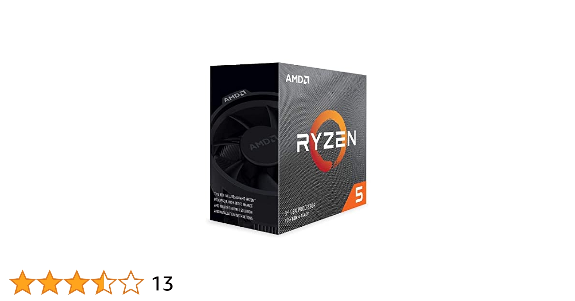 AMD - AMD CPU Ryzen 5 3600 BOX 6コア12スレッド Amazon | AMD Ryzen 5 3600 with Wraith Stealth cooler 3.6GHz