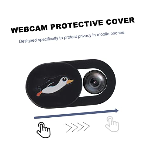 SOLUSTRE 8 Pçs Anti-Peeping Capa De Privacidade Latop Adesivos Pretos Capa De Câmera De Telefone Cap