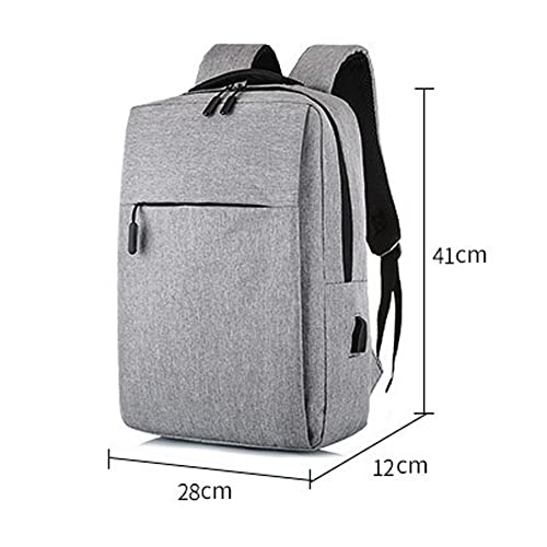 Letuwj Mochila para ordenador portátil, bolsa de hombro para hombre de negocios, Negro -, 41*28*12cm, Mochilas tradicionales - imagen 3