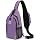 Sling Backpack for Women & Men, Crossbody Travel Bag with Water Bottle Holders, 17 Pockets, Quick-Access Phone Pocket, Hidden Security Pocket, Fits 11" Tablet, for Daily Carry, Travel, Theme Parks