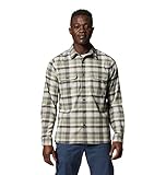 Mountain Hardwear Men's Voyager One Long Sleeve Shirt, Sandblast Another Voyage Plaid, L