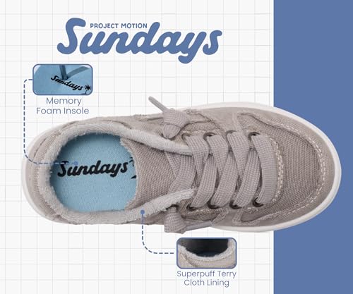 Image of Sundays Girls Sneakers Non-Slip Canvas Girls Shoes Comfort Kids Footwear