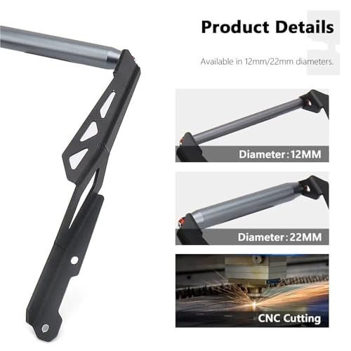 Support navigation GPS moto 12mm pour CFMOTO 800MT 2023 - 2