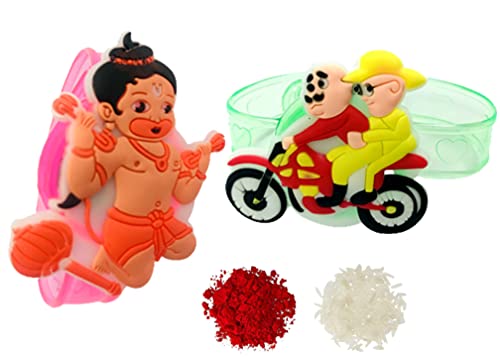 Evisha 2 Pcs LED Assorted Cartoon Character Rakhi Set Combo For Kid Children Rakhi For Kids|Rakhi Bracelet|Kids Rakhi| Rakhi For Brother|Rakhi Combo Set Roli Chawal Packet Bracelet (B093DTSC1H) Amazon Price History, Amazon Price Tracker