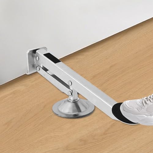 Chingcoo Türheber, Türheber für Zimmertüren, 360 Grad Drehung Möbelheber Plattenheber, Fußbetätigt Hebewerkzeug Möbelheber für den Türeinbau, Maximale Hebkraft 100 KG