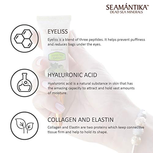 Seamantika 353032002 Puffy Eye Treatment Instant Results – Naturally Eliminate Wrinkles, Puffiness, Dark Circle And Bags In Minutes – Hydrating Eye Cream W/ Green Tea Extract thumb #3