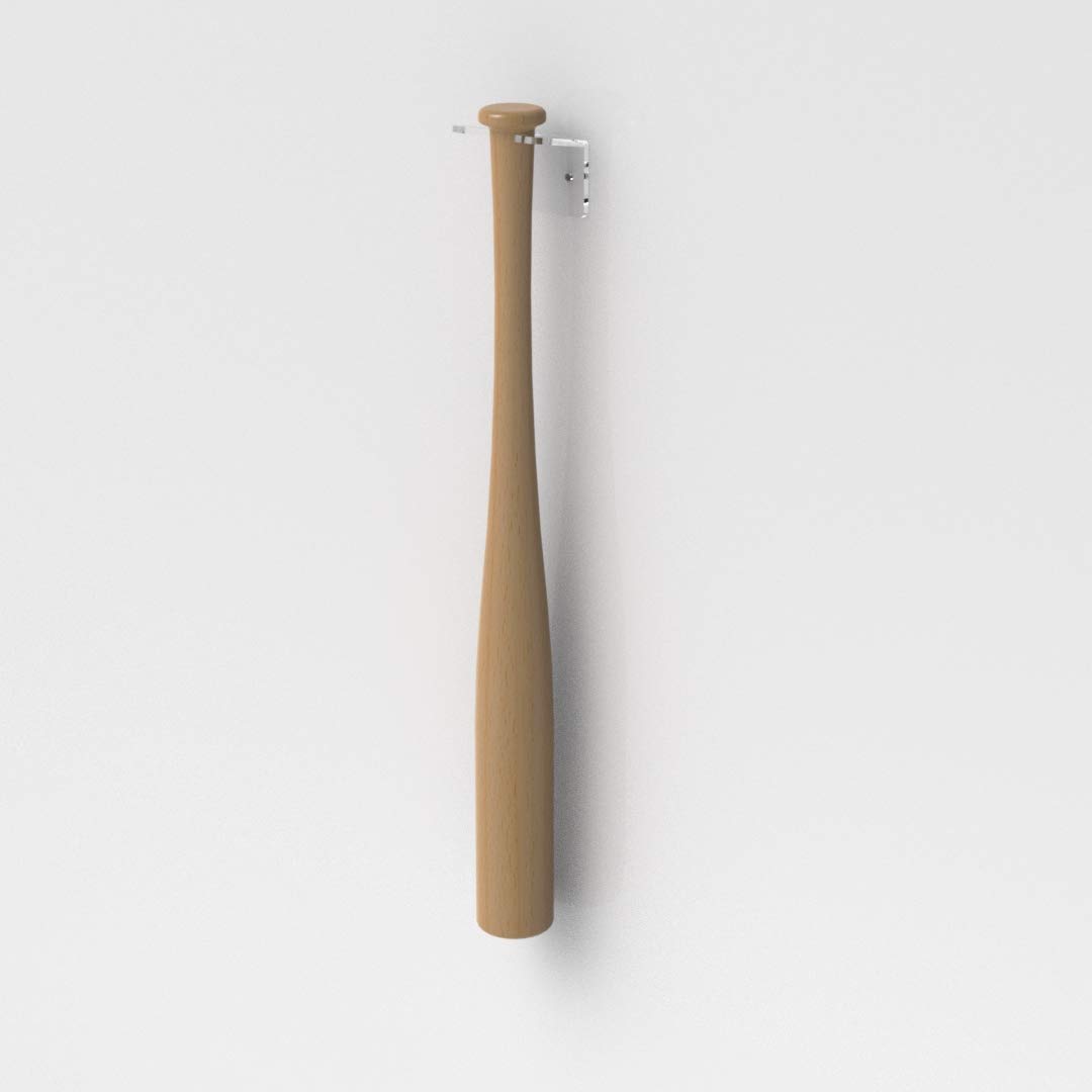 vertical baseball bat holder