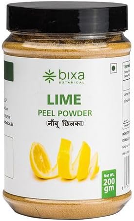 - Lime Peel Powder 200g | Supports Healthy Skin | Hydrates & Tones skin