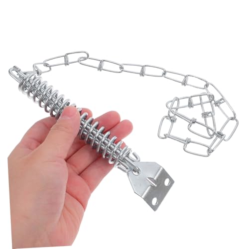Tope de puerta con cadena antirrobo para evitar intrusiones en viviendas de forma elegante 5