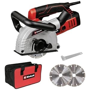 Einhell Muurfrees TE-MA 1500 (1500 watt, traploze freesdiepte instelling, flexibele slijpbreedte instelling, softstart, incl. tas + 2 diamantslijpschijven)