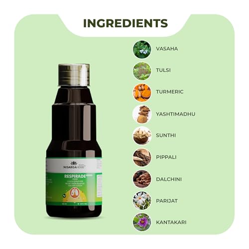 Image of SONARK'S NISARGA HERBS Ayurvedic Syrup 150 ml (Respirade)