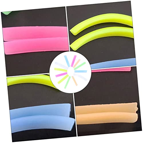 Beavorty 12 Pares De Remendo De Silicone Para Cílios Kit De Maquiagem De Ferramentas Para Cílios Alm