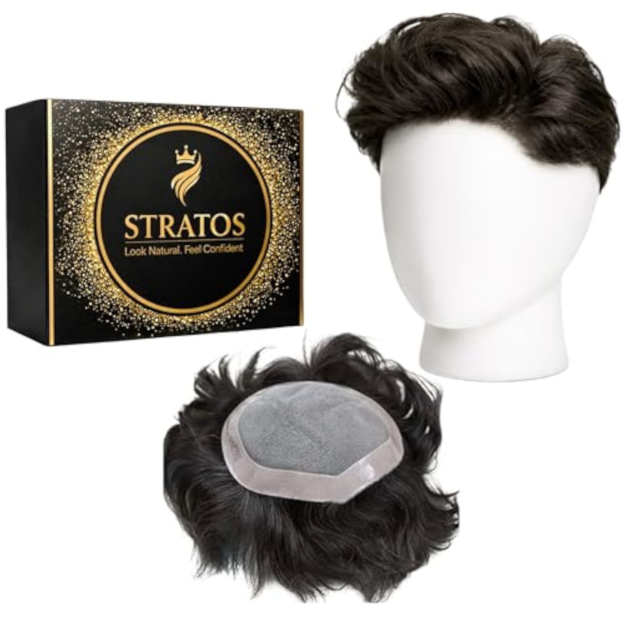 MONO SERIES DURABLE Human Hair Patch for Men