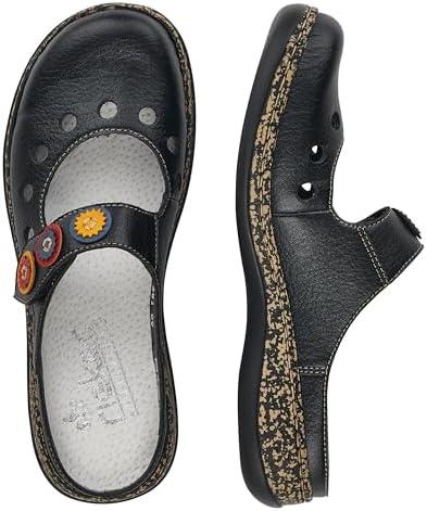 Rieker Women's 46381 Clogs, Schwarz, 3.5 UK | Image 6