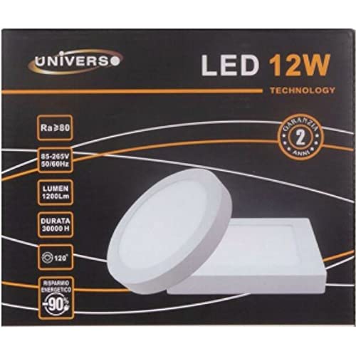 SUFA 12 W LED Panel, rotondo, diametro 170 mm