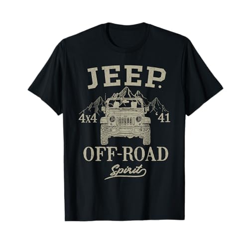 Jeep 4x4 Off Road Spirit Camiseta