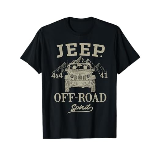 Jeep 4x4 Off Road Spirit Camiseta