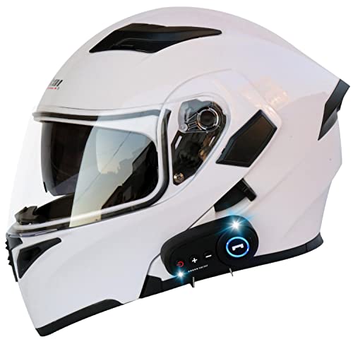 Casque moto bluetooth réduction du bruit pour rouler en musique en ville