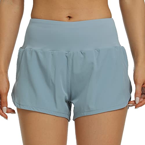 Image of Kcutteyg Running Shorts for Women with Pockets, Yoga Athletic Gym Sports Hiking Workout Shorts 2.5 inch 4 inch