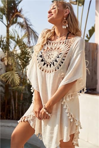 Vestido playero verano de mujer ropa de baño cómoda para fiestas en la playa 4