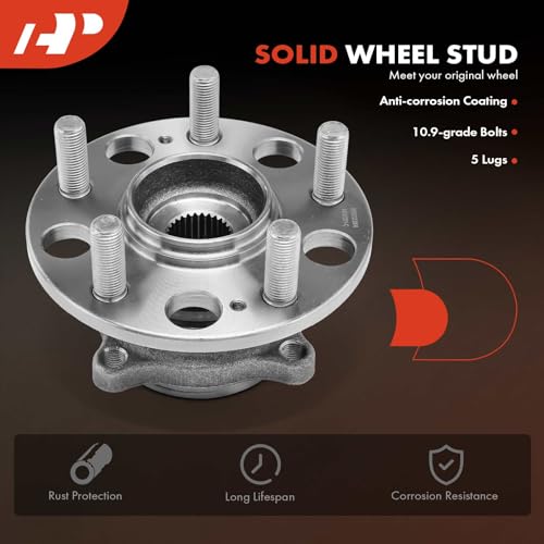 A-Premium 2 x Rear Wheel Bearing and Hub Assembly with 5-Lug by A-Premium - Used condition - Image 5