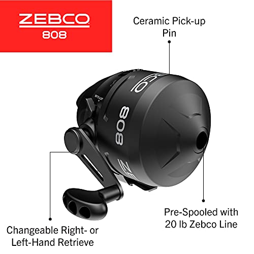 808 SC REEL 20#, Black - Image 3