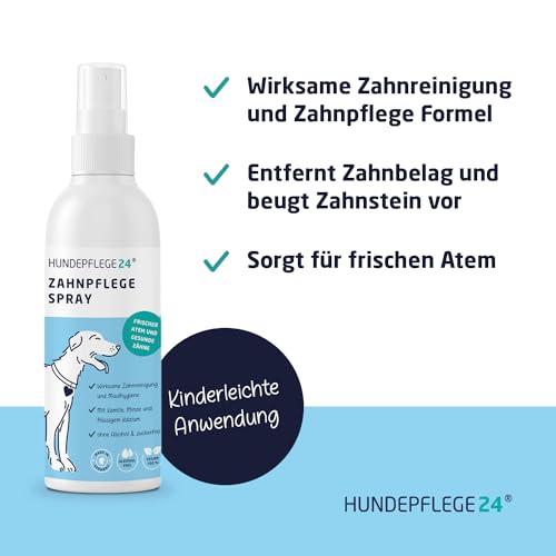 Zahnpflege Dentalspray für Hunde und Katzen von Hundepflege24