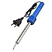 SODIAL(R) AC 220V/240V 40W 2 Flat Pin Plug Pencil Tip Welding Electric Soldering Iron Blue