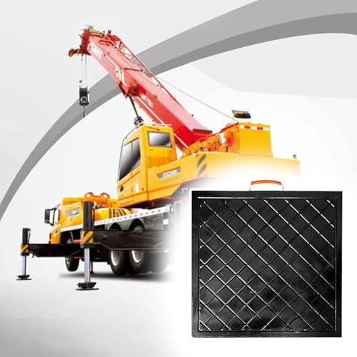 Patins de stabilisation pour camping-car et grue en plaque ultra robuste 40x40x4 cm