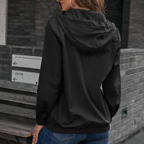 Chaqueta impermeable mujer para senderismo y correr bajo la lluvia con total comodidad 3
