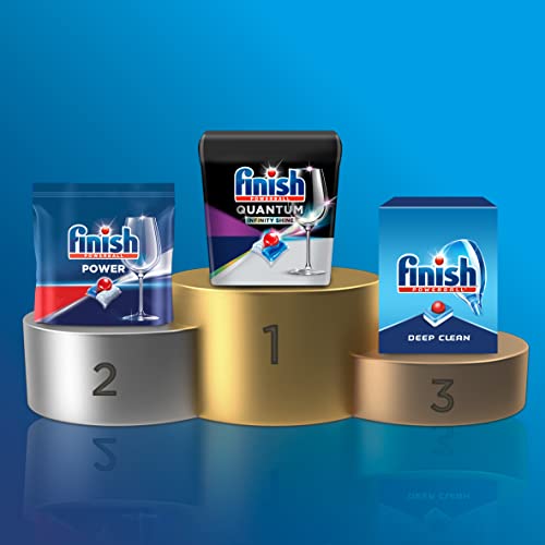 Finish All In 1, Dishwasher Detergent - Powerball - Dishwashing Tablets - Dish Tabs, Fresh Scent, 94 Count Each