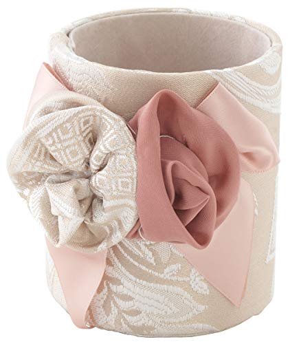 ロイヤルアーデン ペンホルダー アクアフラワー クラシックベージュ 8.5×8.5×10.5cm 76245