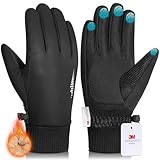 rivmount Winter Warm Gloves Cold Weather Ski Snow for Men Women, Thermal Waterproof Touchscreen Windproof, Suitable for Running, Driving, Cycling, Hiking, Outdoor Sports, Daily Work